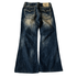 Lolita Scar Stitched Flared Denim - wintexarchive