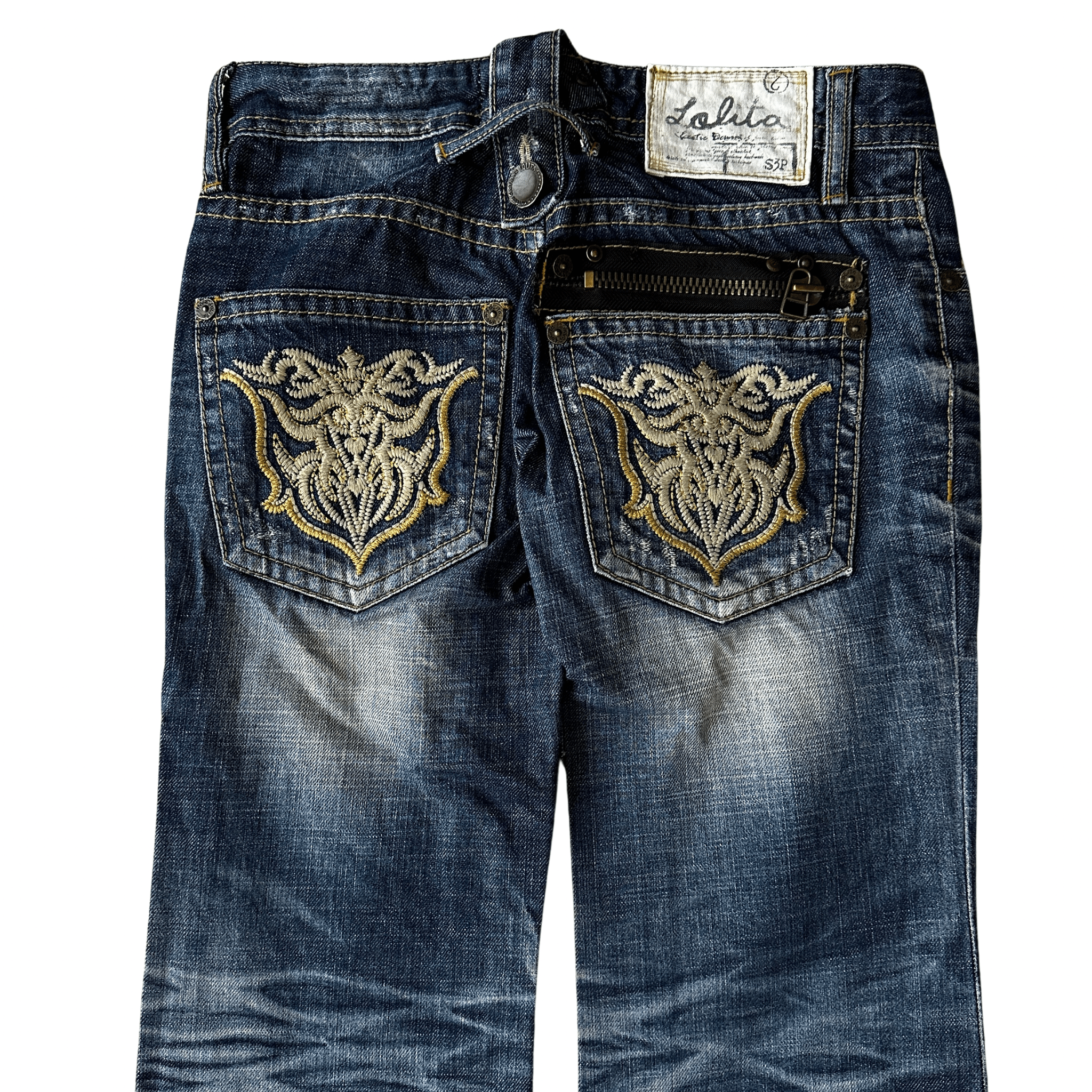 Lolita Tribal Kingsman Flared Denim - wintexarchive