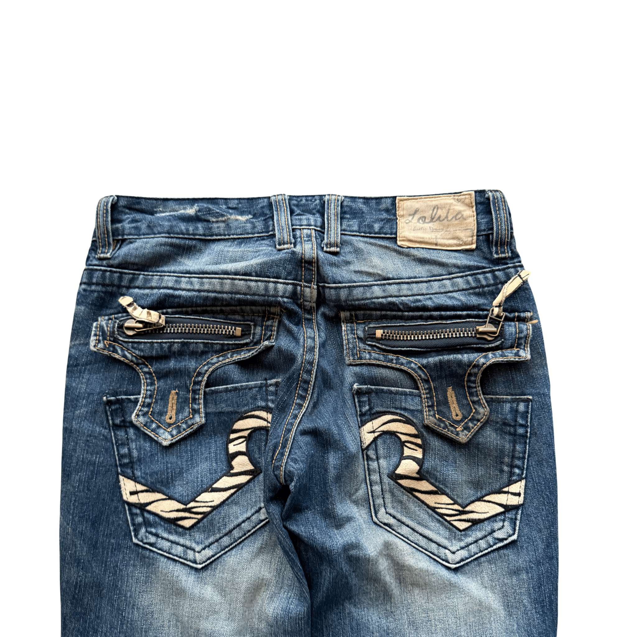 Lolita Zebra Pocket Denim - wintexarchive