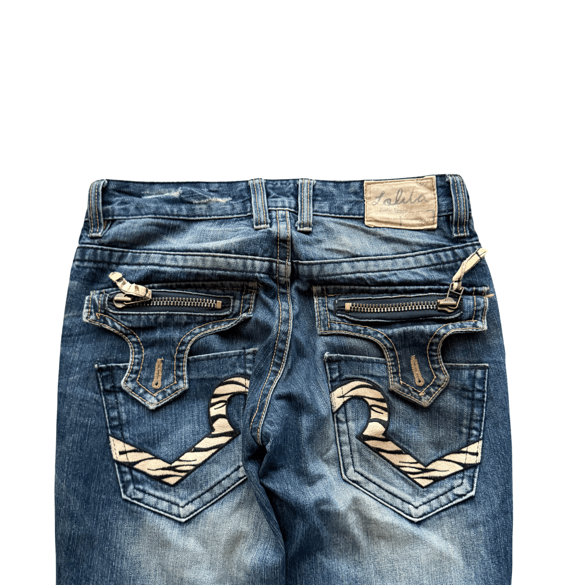 Lolita Zebra Pocket Denim - wintexarchive