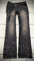 Lowbox Metal Rings Waxed Bootcut Pants - wintexarchive