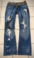 Midas Double Waisted Laced Up Flared Pants - wintexarchive