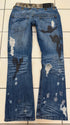 Midas Double Waisted Laced Up Flared Pants - wintexarchive