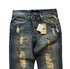 Midas splattered distressed flared denim - wintexarchive