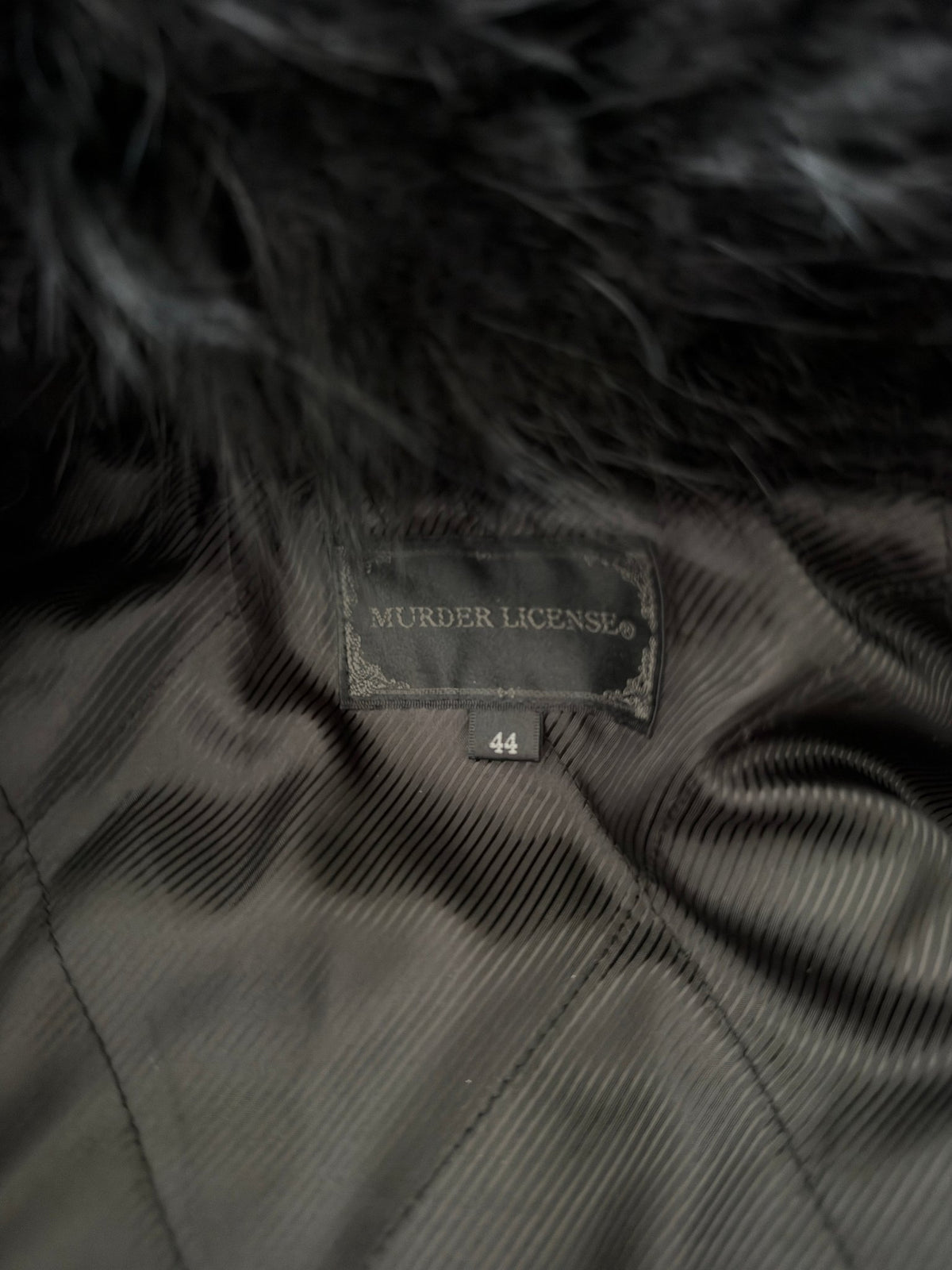 Murder License Raccoon Fur Coat - wintexarchive