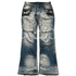 Nicole Club Flap Pocket Flared Denim - wintexarchive