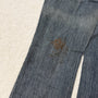 Nicole Club Splattered Patch Flared Pants - wintexarchive