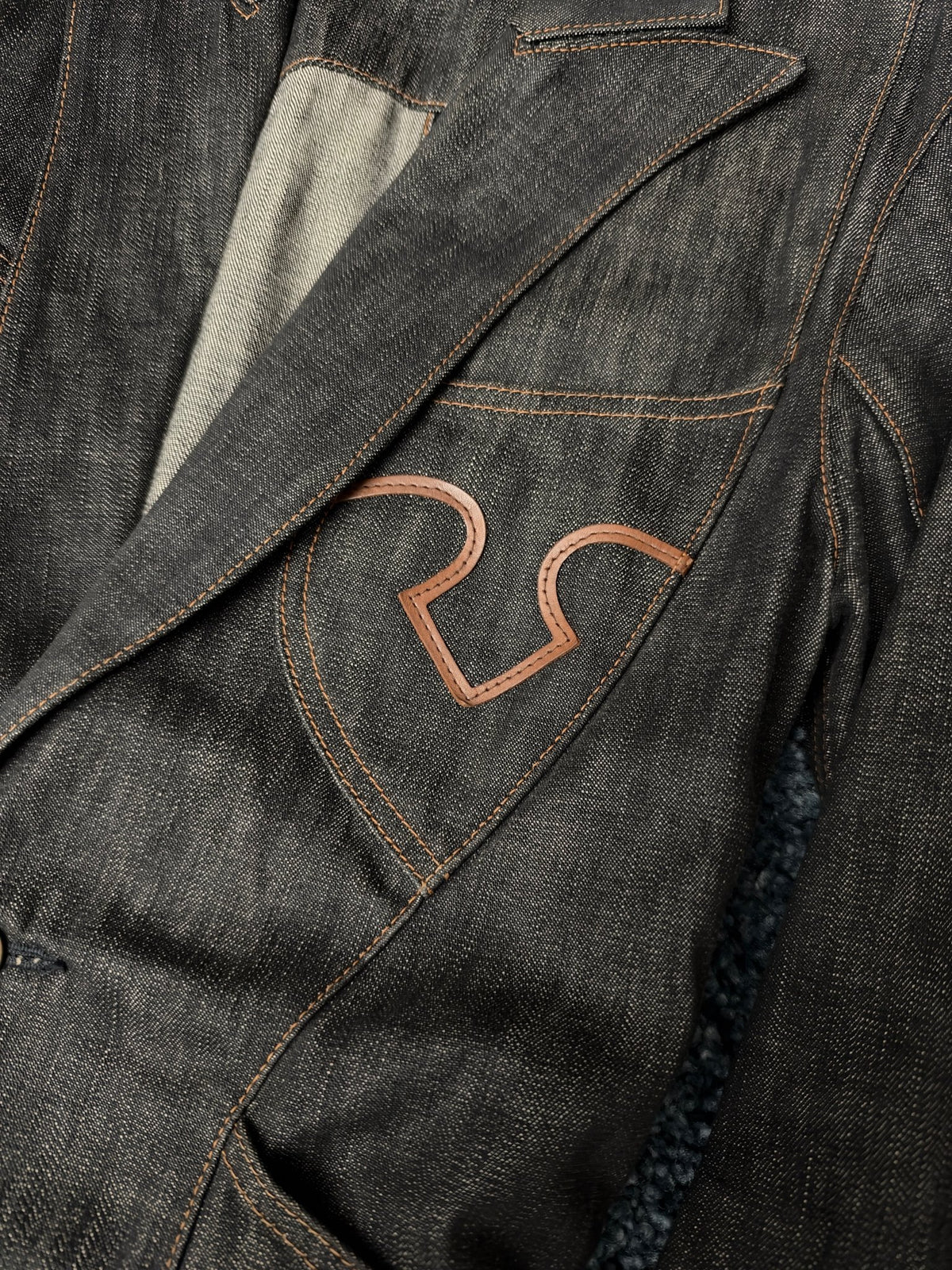 Obelisk Denim Blazer - wintexarchive