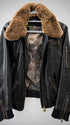 Obelisk Royal Flash Special Bomber Fur Leather Jacket - wintexarchive