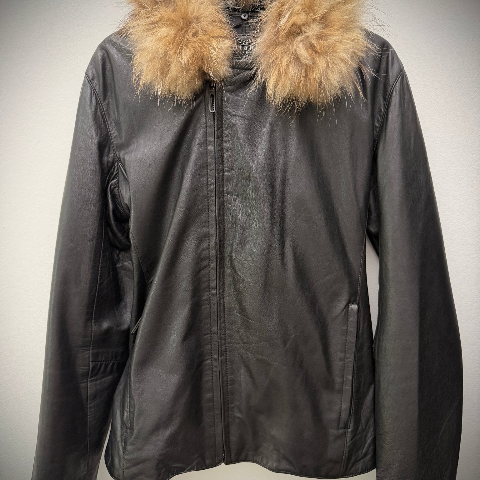 Otani Fur Leather Double Rider Jacket - wintexarchive
