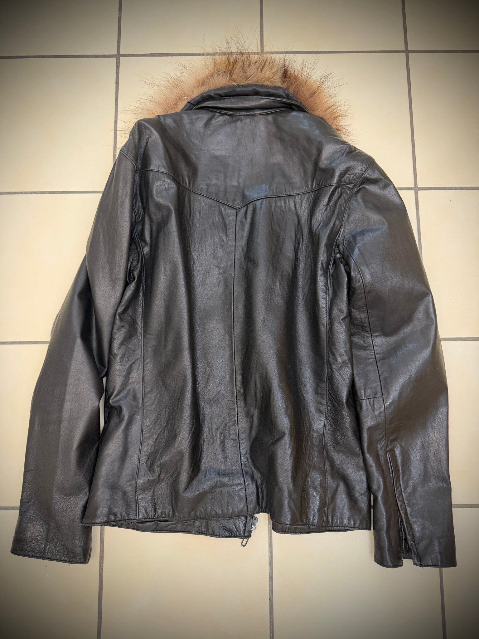 Otani Hikaku Fur Leather Jacket - wintexarchive