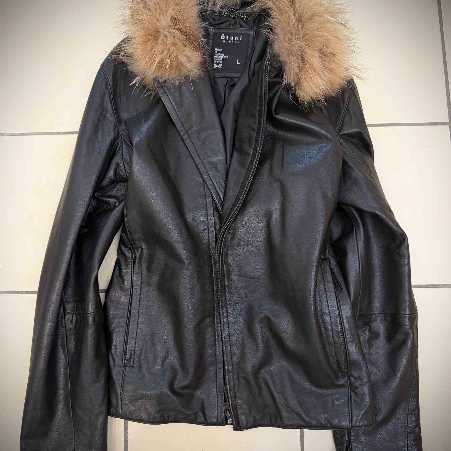 Otani Hikaku Fur Leather Jacket - wintexarchive