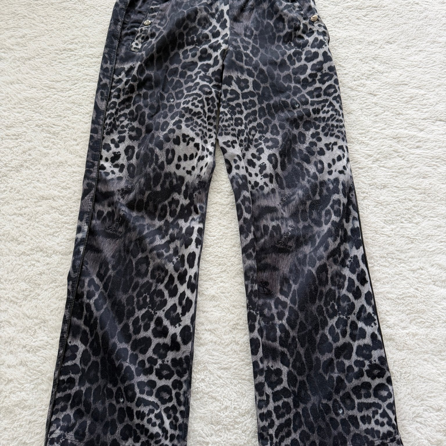 Roen Leopard Skull Track Pants - wintexarchive