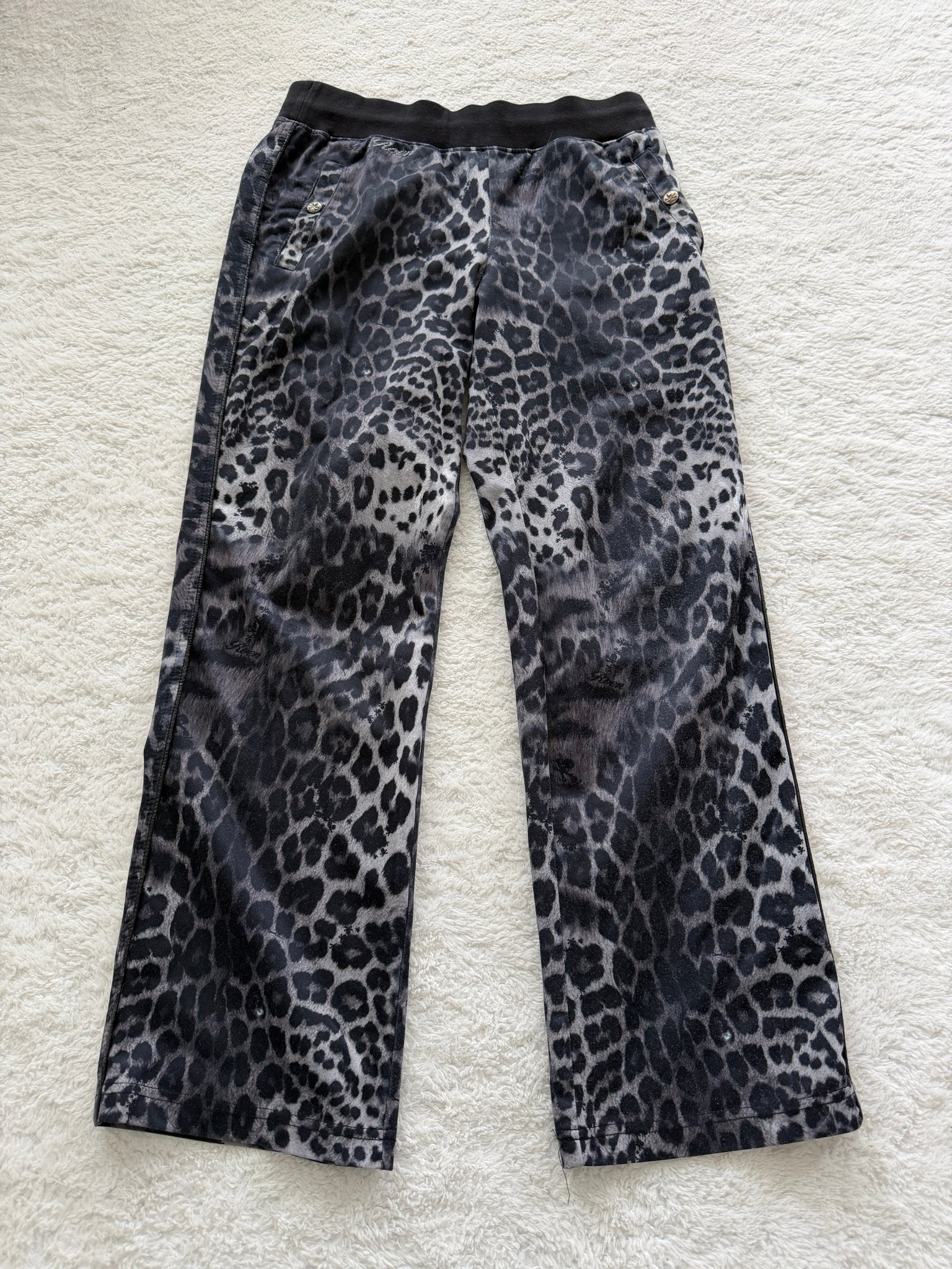 Roen Leopard Skull Track Pants - wintexarchive