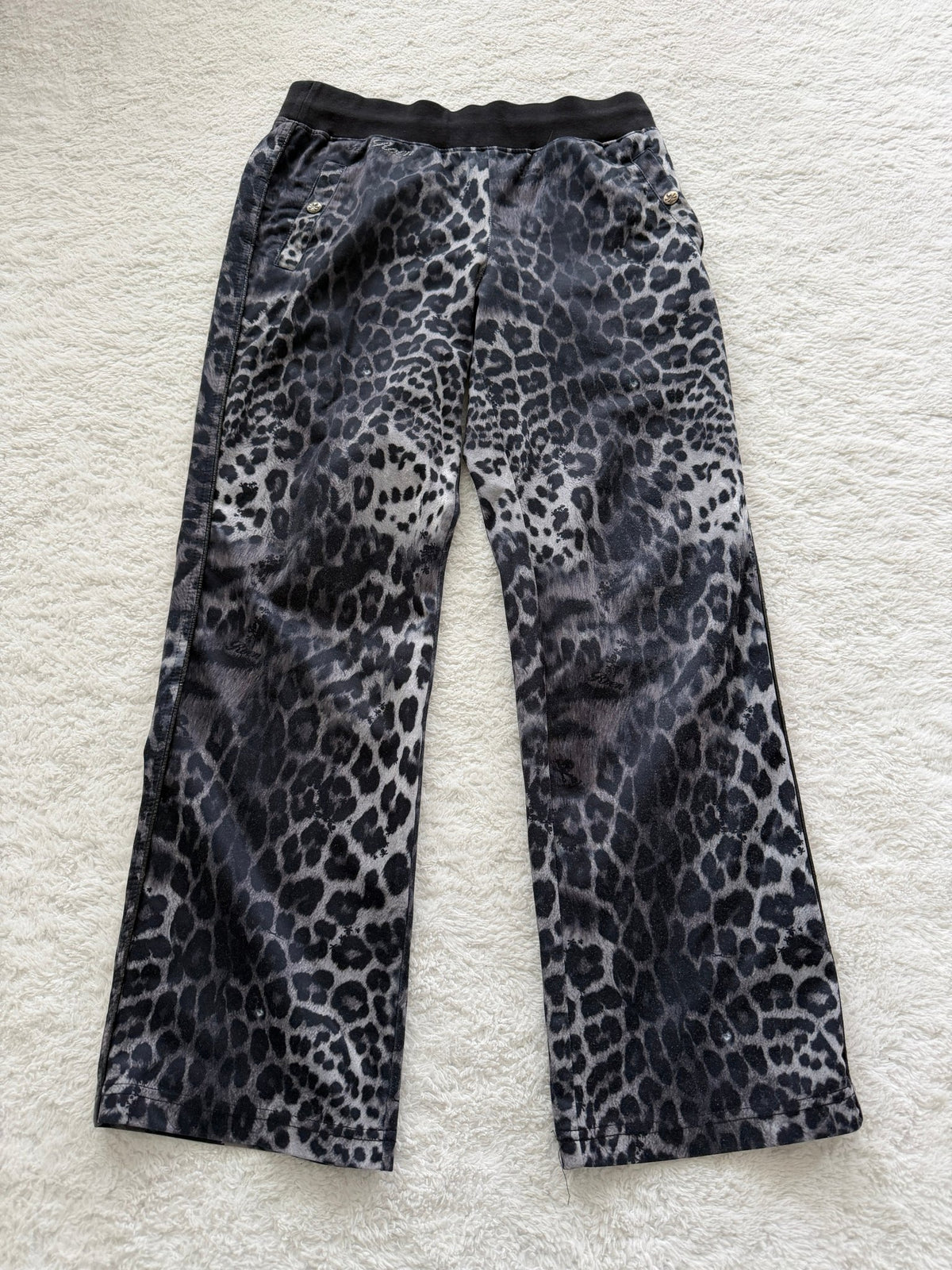 Roen Leopard Skull Track Pants - wintexarchive