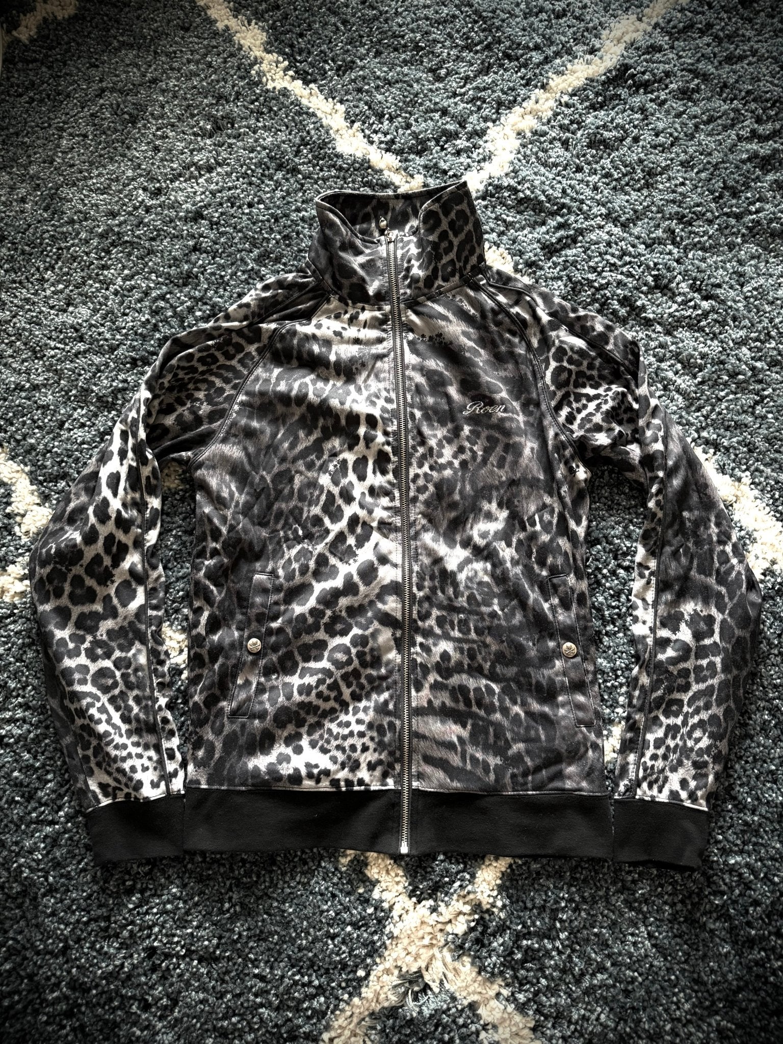 Roen Leopard Track Jacket - wintexarchive