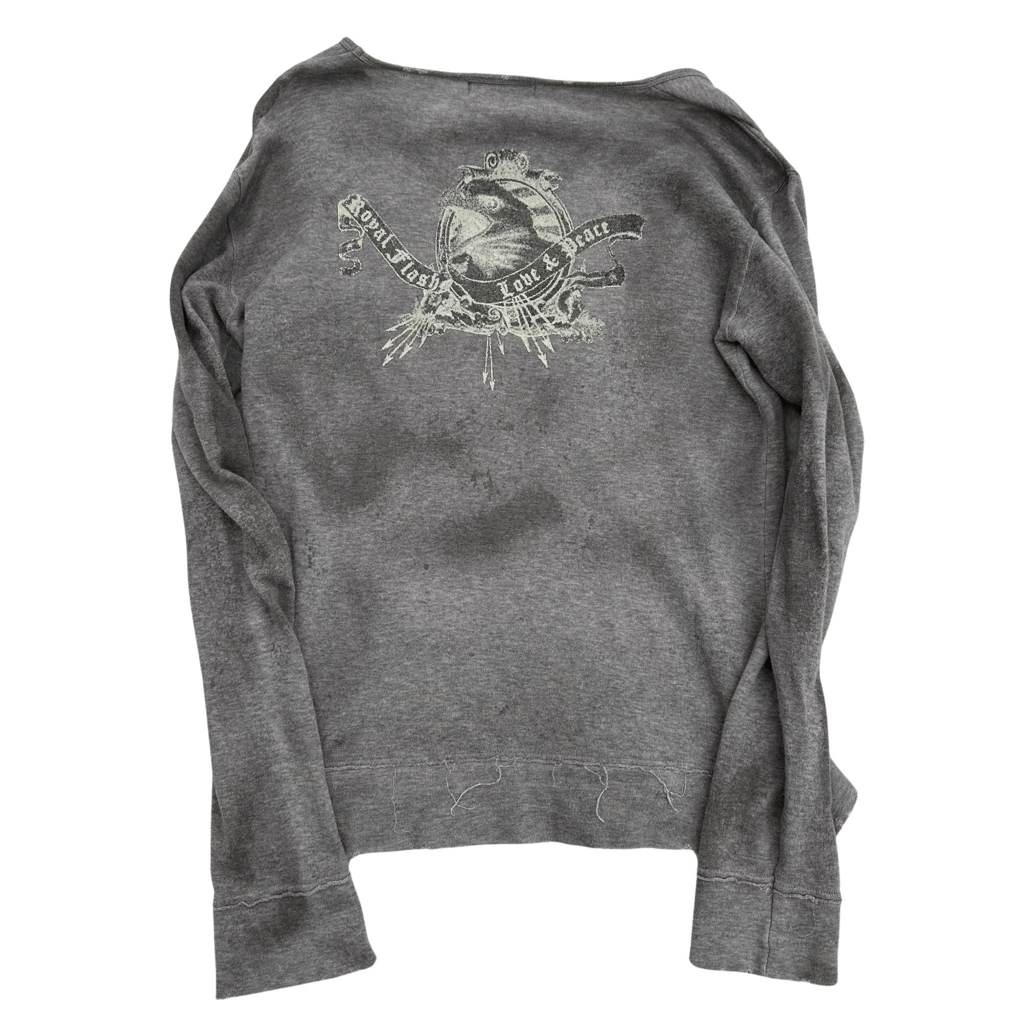 Royal Flash "love and peace" Longsleeve - wintexarchive