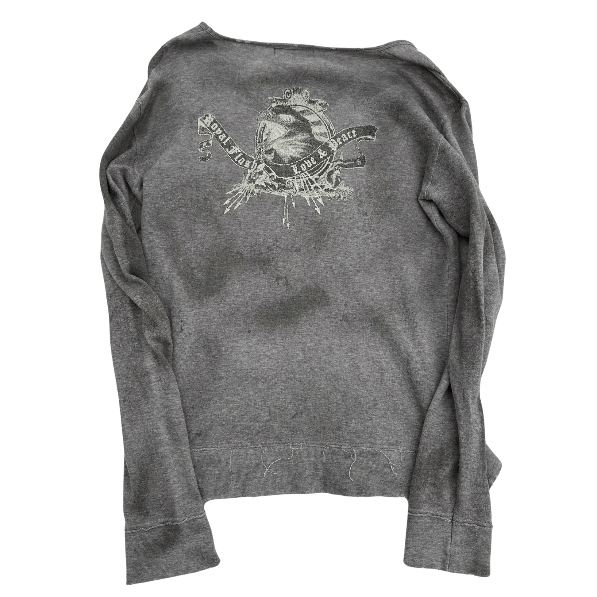 Royal Flash "love and peace" Longsleeve - wintexarchive