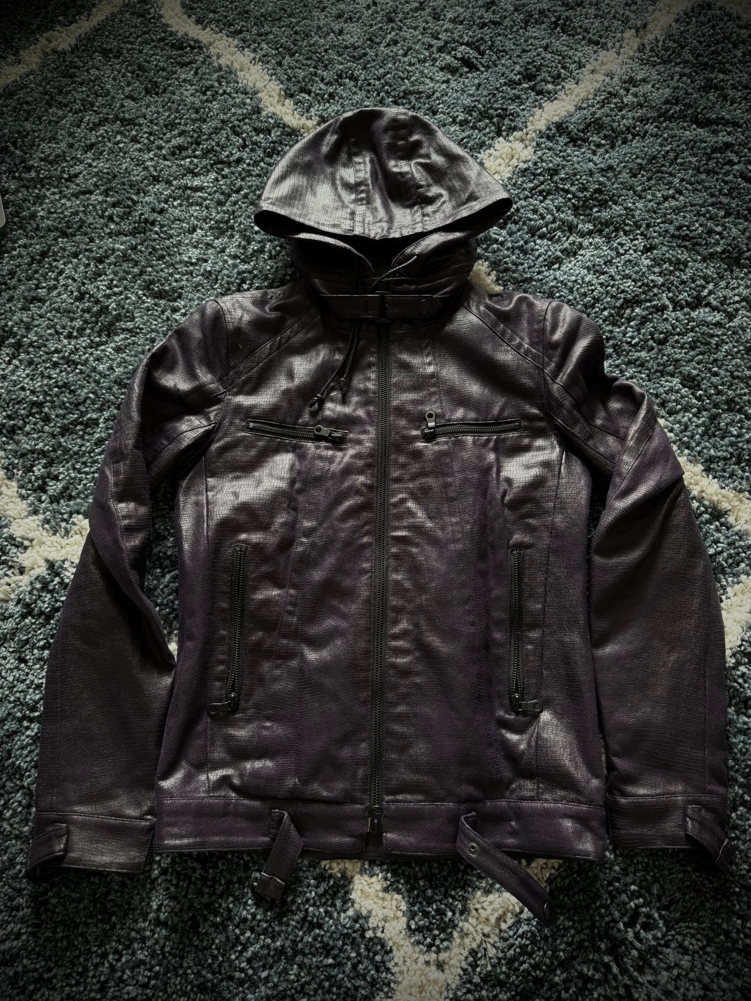 Schlussel Crocodile Horizon Jacket - wintexarchive