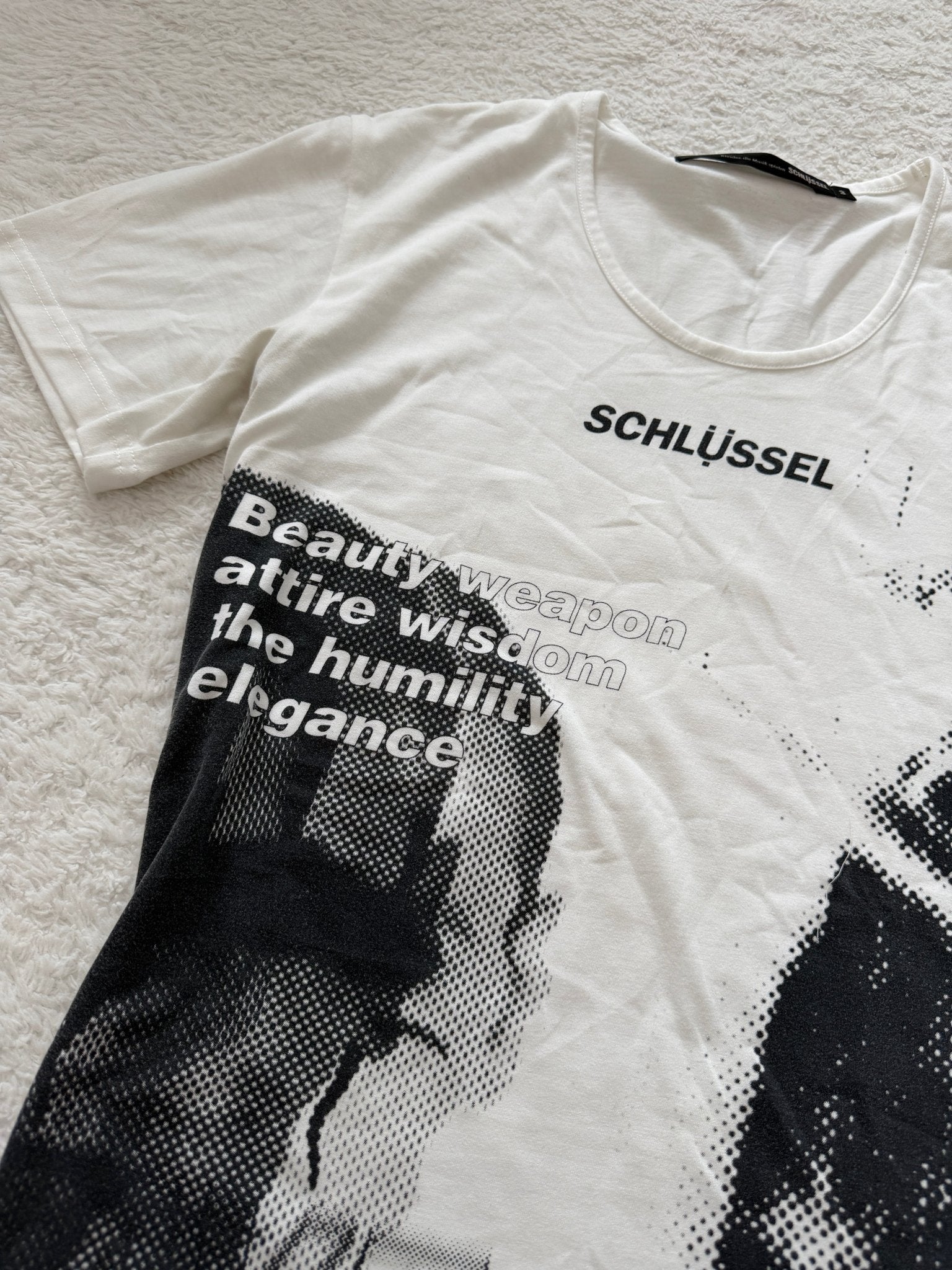 Schlussel Poem Abstract Shirt - wintexarchive
