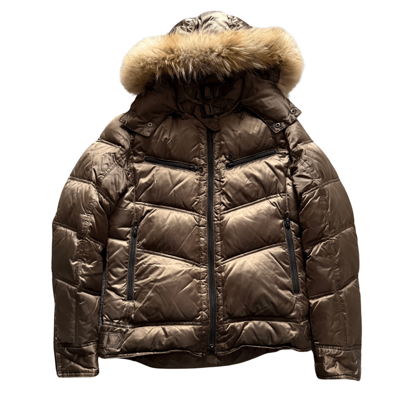 Schlussel Raccoon fur Puffer Jacket - wintexarchive