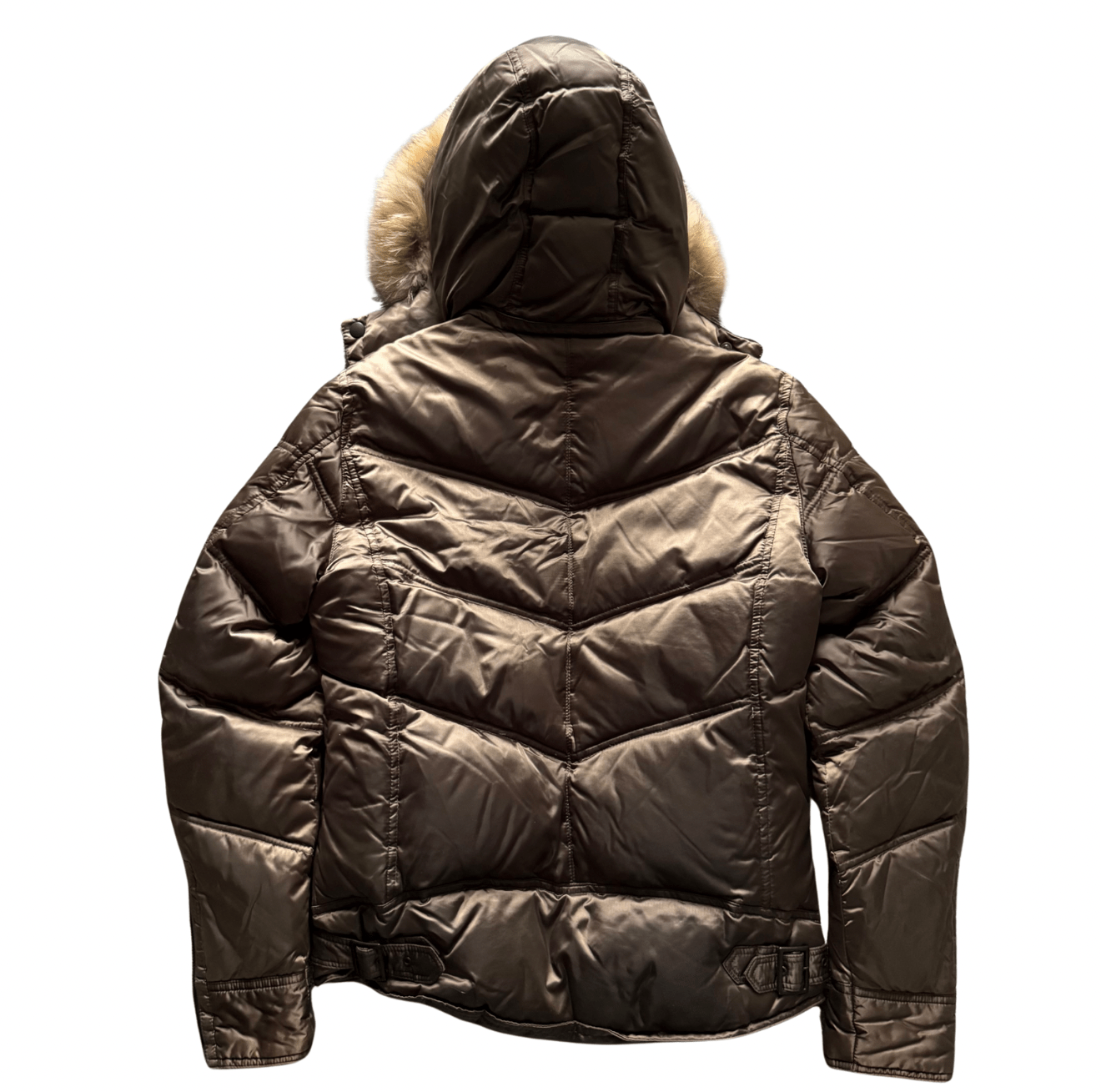 Schlussel Raccoon fur Puffer Jacket - wintexarchive