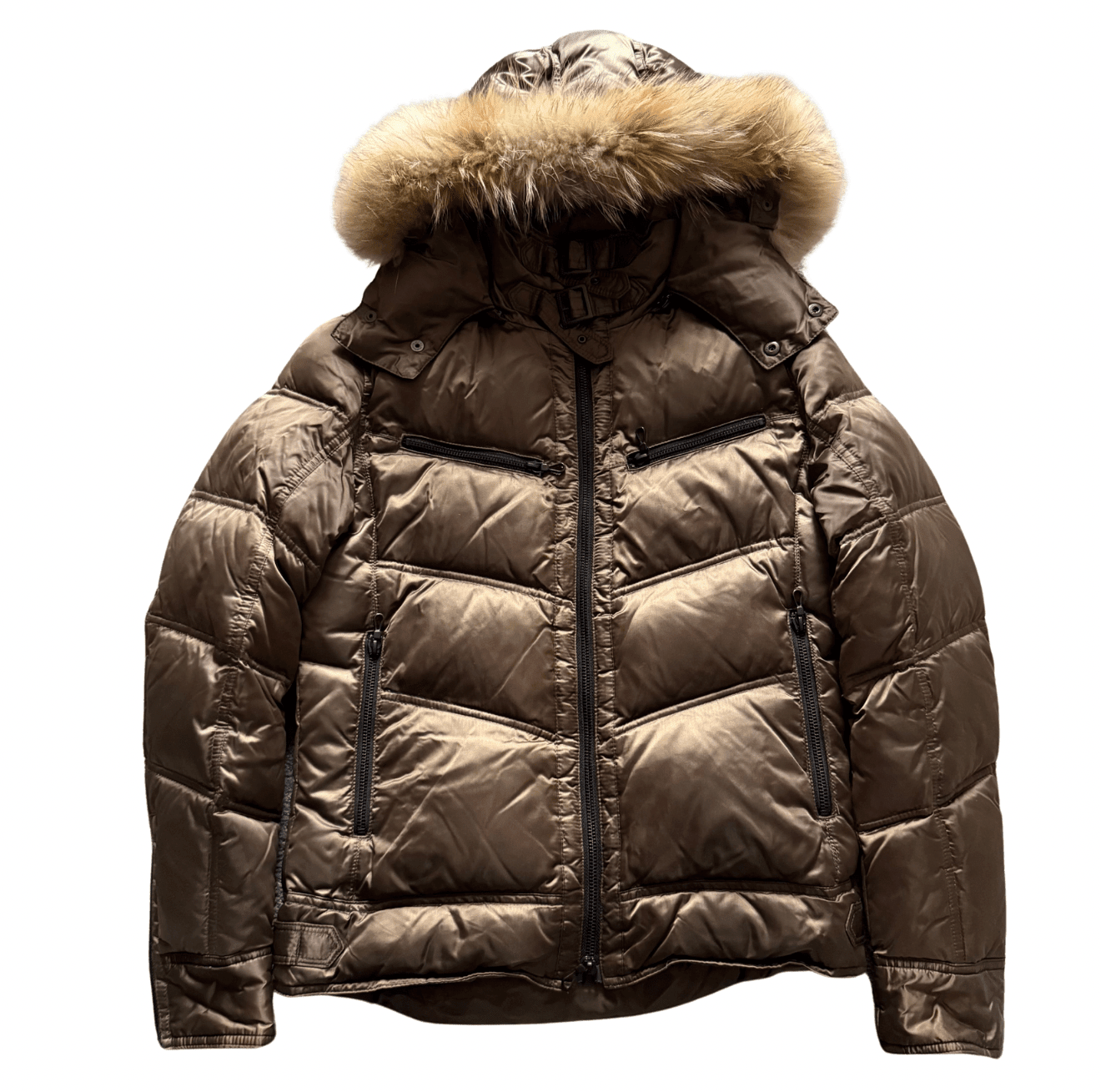 Schlussel Raccoon fur Puffer Jacket - wintexarchive