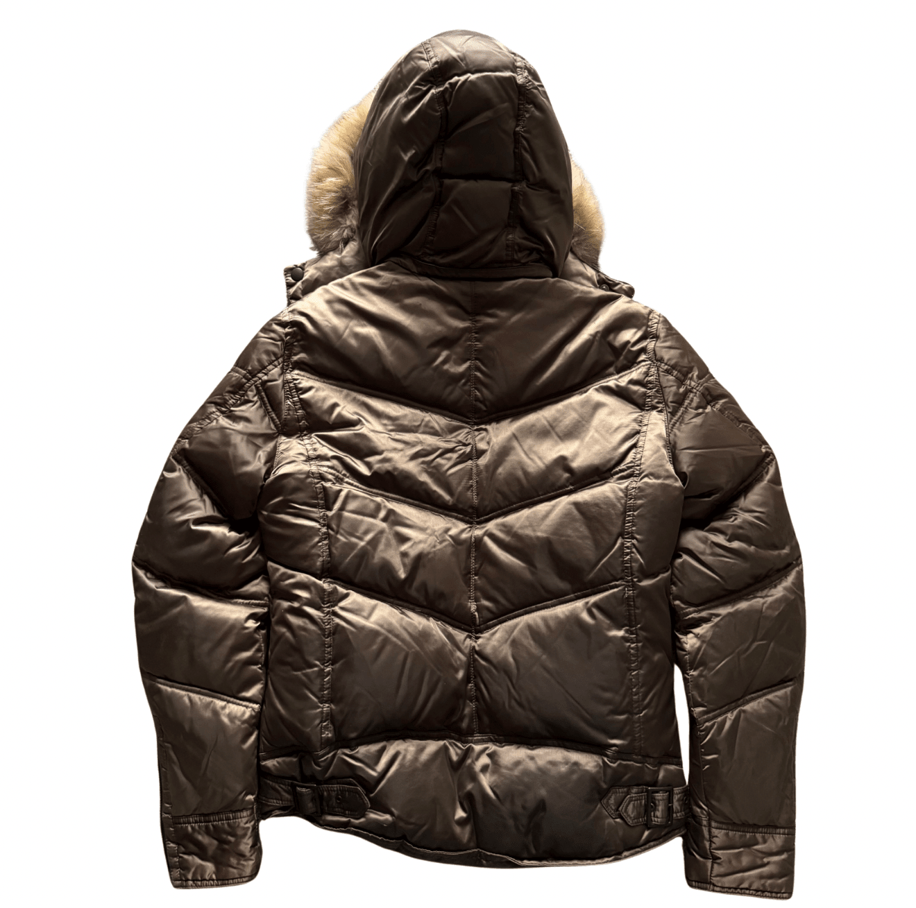 Schlussel Raccoon fur Puffer Jacket - wintexarchive