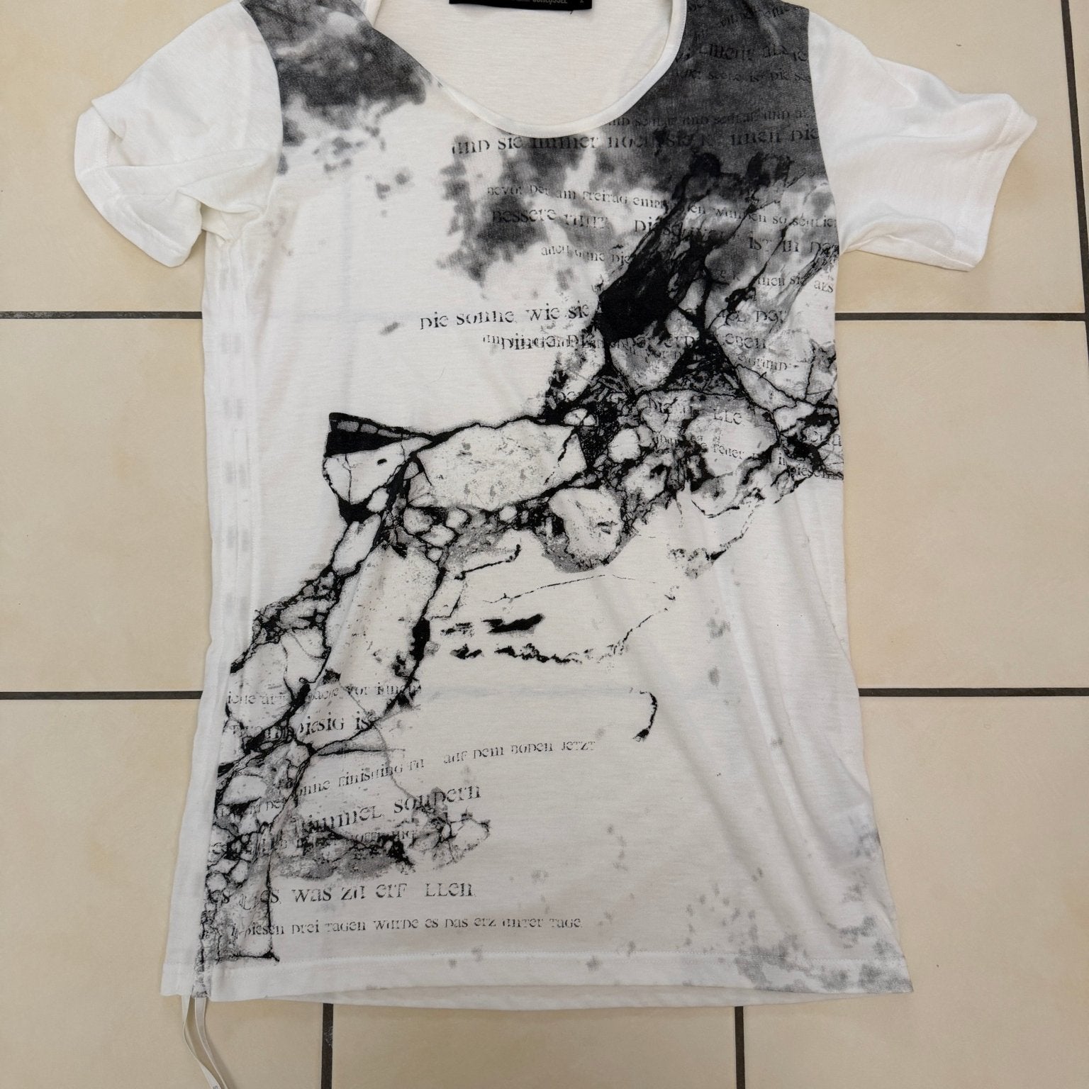 Schlussel Tasseled Shattered Shirt - wintexarchive