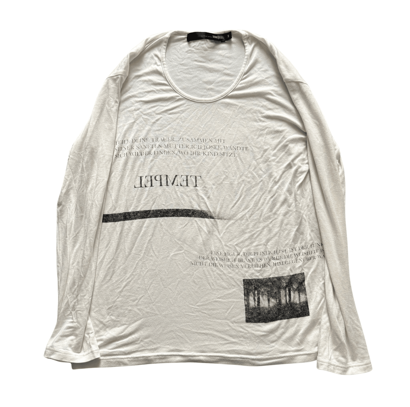 Schlussel Tempel Longsleeve - wintexarchive