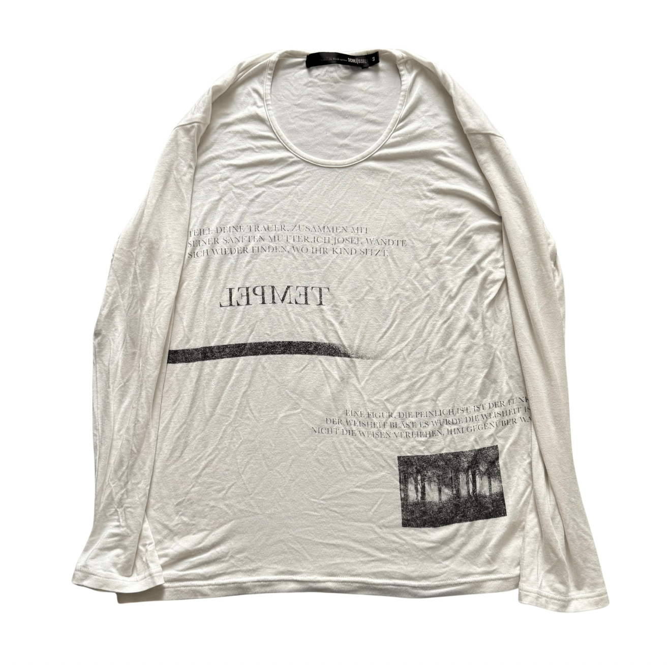 Schlussel Tempel Longsleeve - wintexarchive