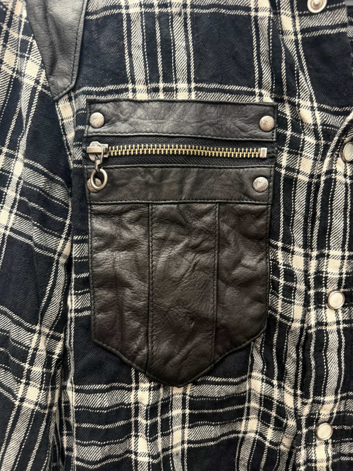 Schorl Hybrid Leather Flannel - wintexarchive
