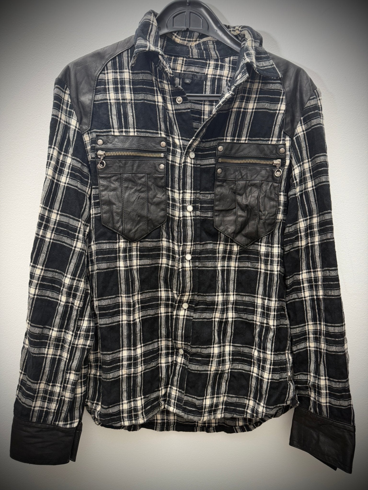 Schorl Hybrid Leather Flannel - wintexarchive