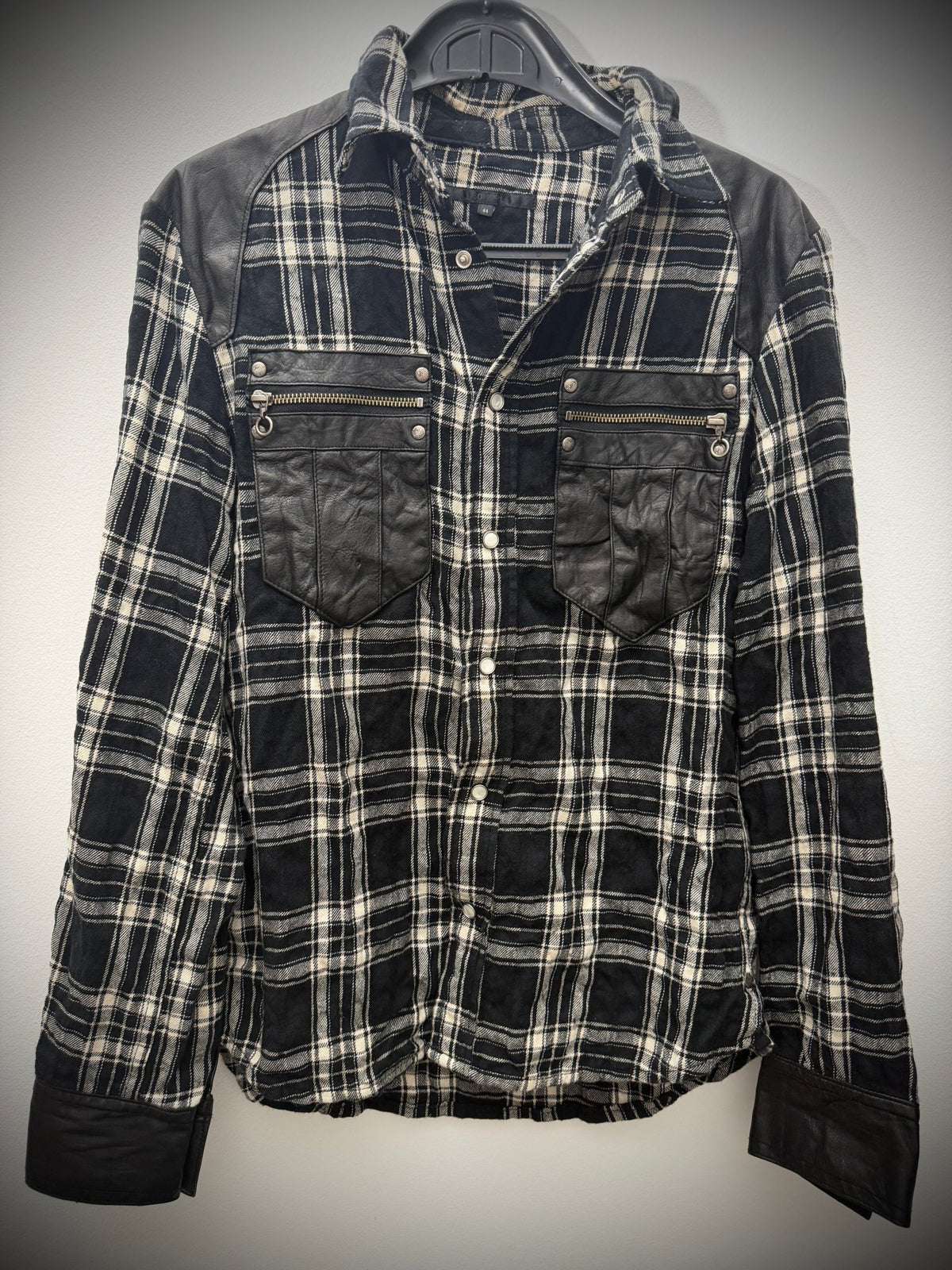 Schorl Hybrid Leather Flannel - wintexarchive
