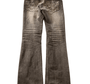 Semantic Design Studded Splattered Flared Denim - wintexarchive
