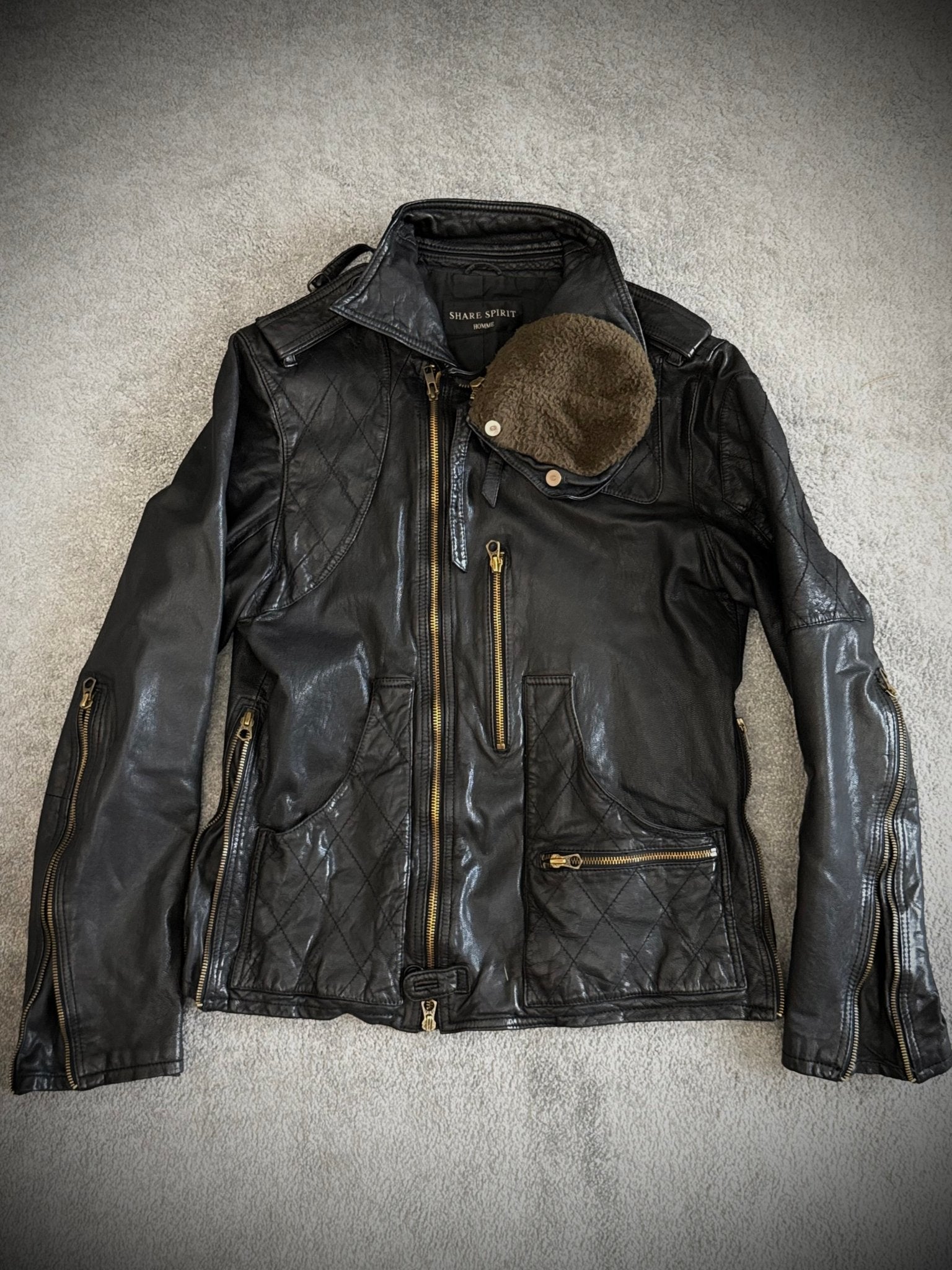 Share Spirit AW08 Gas Mask Jacket - wintexarchive