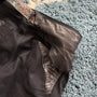 Shohei Takamiya Custom Snakeskin Flared Pierced Pants - wintexarchive