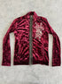 Tornado Mart 00‘s Tribal Embroidery Velour Track Jacket - wintexarchive