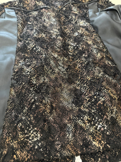 Tornado Mart Abstract Python Glitter Jacket - wintexarchive