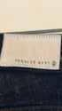 Tornado Mart Backlaced Waxed Bell Bottom Pants - wintexarchive