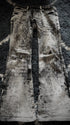 Tornado Mart Crocodile flared jeans - wintexarchive
