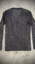 Tornado Mart Dark Shadow Zebra Longsleeve - wintexarchive