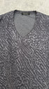 Tornado Mart Dark Shadow Zebra Longsleeve - wintexarchive