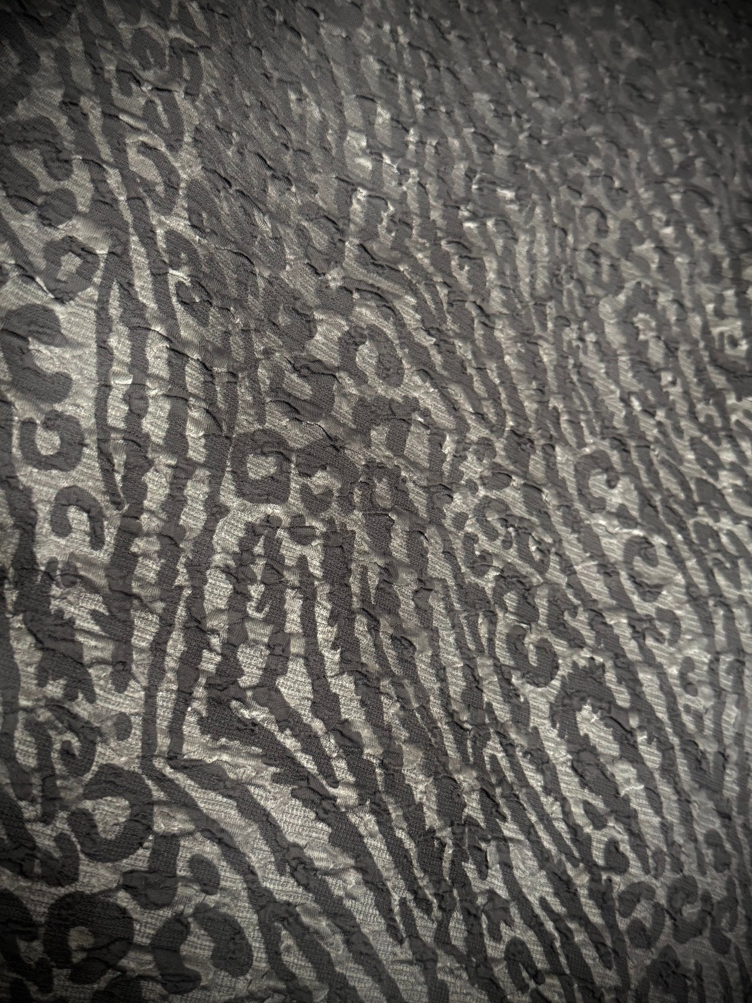 Tornado Mart Dark Shadow Zebra Longsleeve - wintexarchive