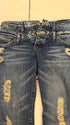 Tornado Mart Double Waisted Distressed Flared Pants - wintexarchive