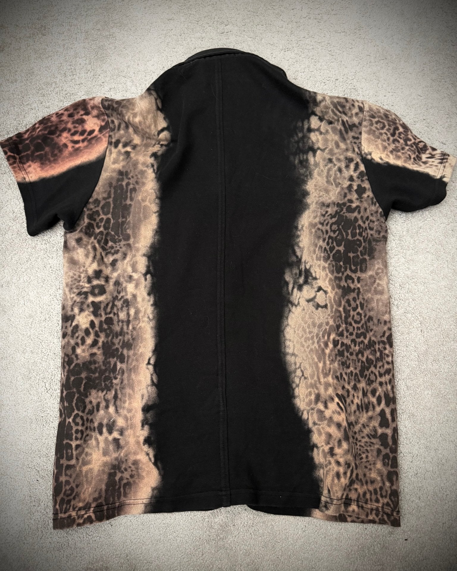 Tornado Mart early 2000‘s Infusion Leopard Polo Shirt - wintexarchive