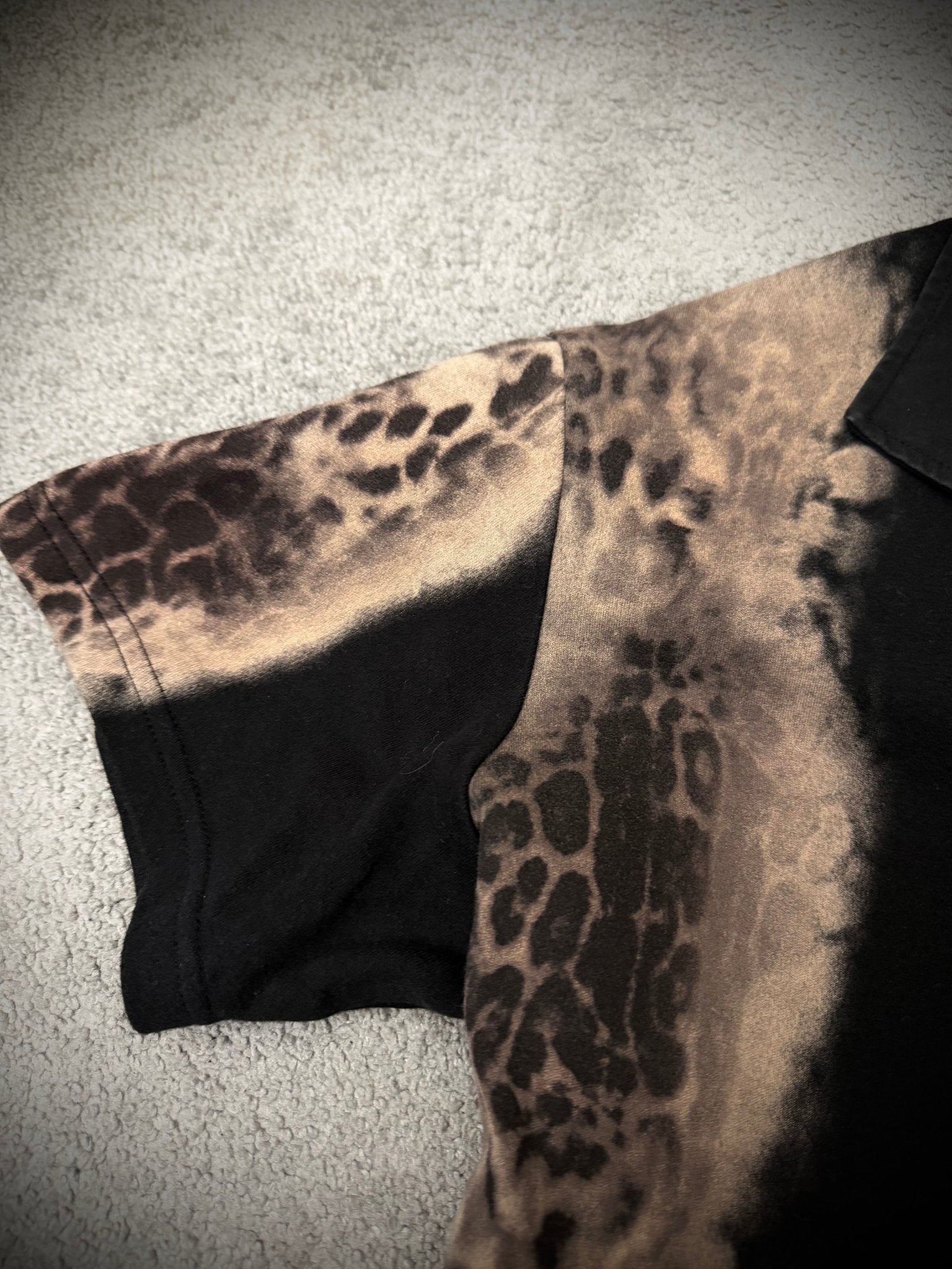 Tornado Mart early 2000‘s Infusion Leopard Polo Shirt - wintexarchive