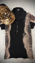 Tornado Mart early 2000‘s Infusion Leopard Polo Shirt - wintexarchive