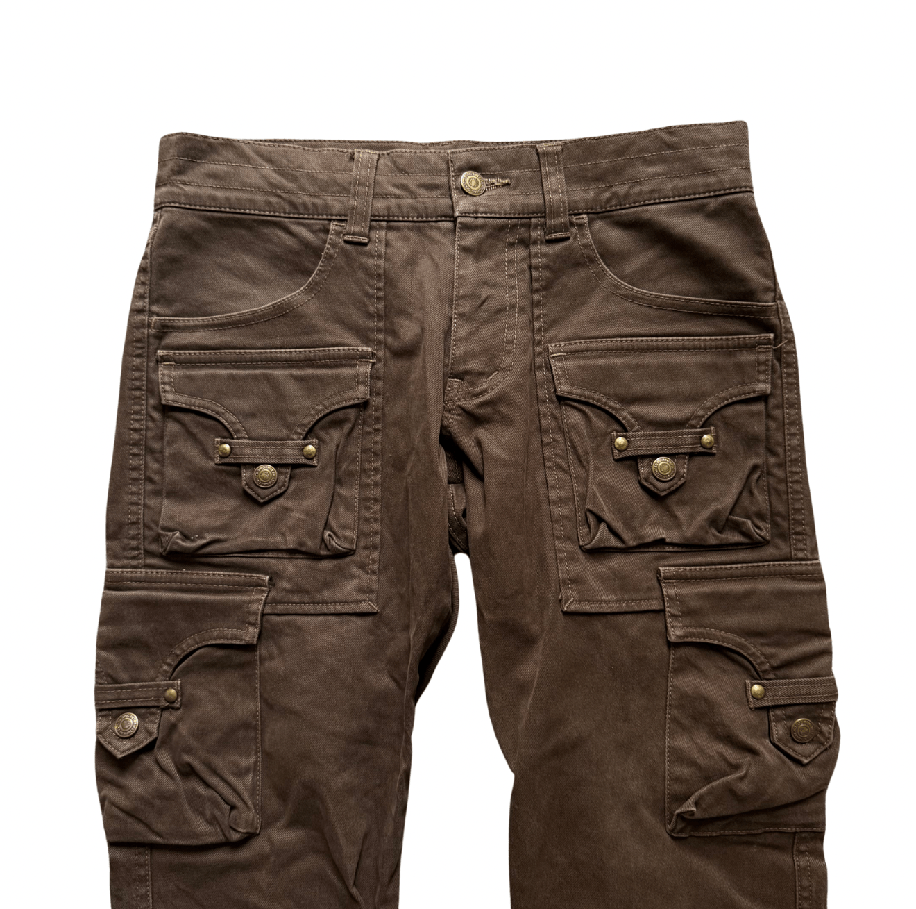 Tornado Mart Flap Pocket Bootcut Pants - wintexarchive