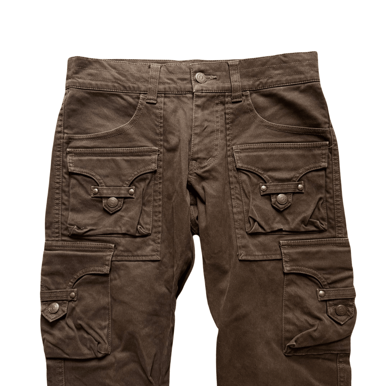 Tornado Mart Flap Pocket Bootcut Pants - wintexarchive
